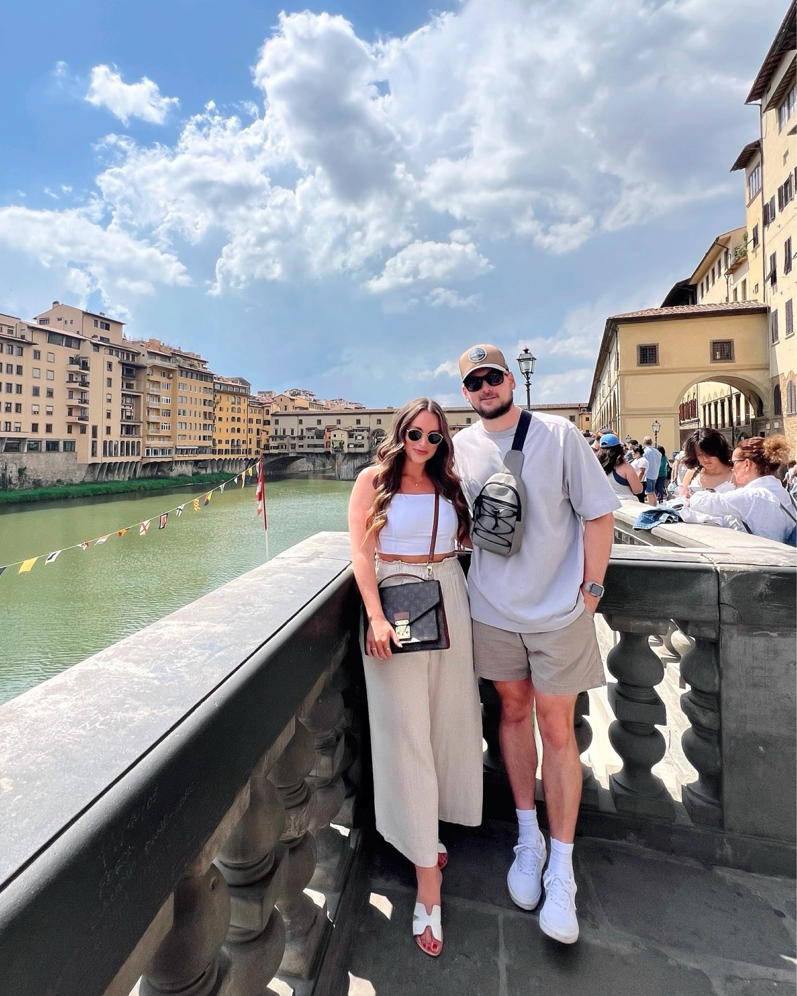 Comfy outfit for exploring Florence! Had to give my feet a little rest from my sneakers!

M top, pants I sized up to a XL (Amazon) 

#LTKSeasonal #LTKTravel #LTKMidsize
