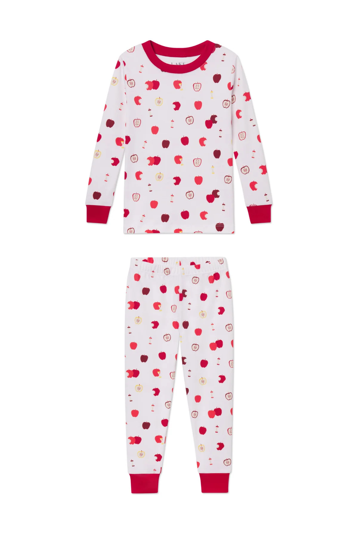 Kids Long-Long Set in Apple Orchard | Lake Pajamas
