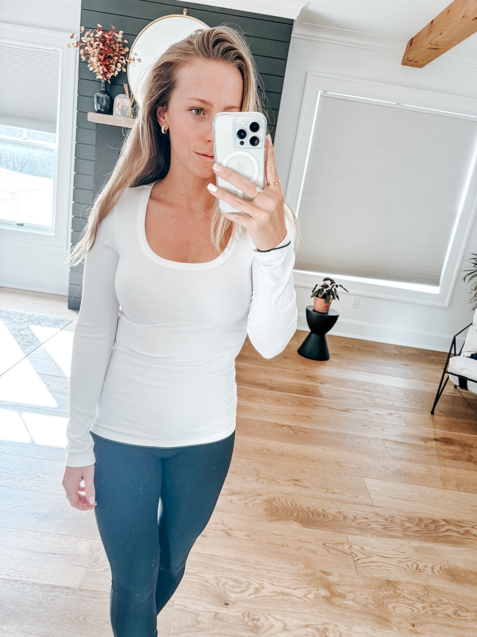 The best everyday basic tee from Amazon! Leggings are buffbunny and so flattering and smooth! 

#LTKfitness #LTKU