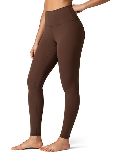 CRZ YOGA Butterluxe Yoga Leggings 25" - High Waisted Buttery Soft Womens Workout Lounge Pants | Amazon (US)