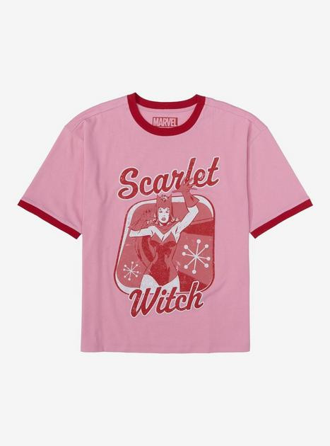 Marvel Scarlet Witch Retro Ringer T-Shirt - BoxLunch Exclusive | BoxLunch