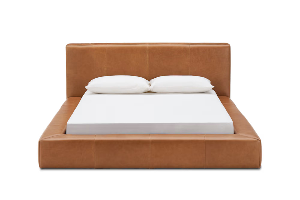Dawson Leather Bed | Castlery US | Castlery US