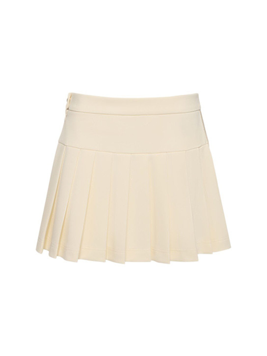 Pleated nylon track skirt | Luisaviaroma