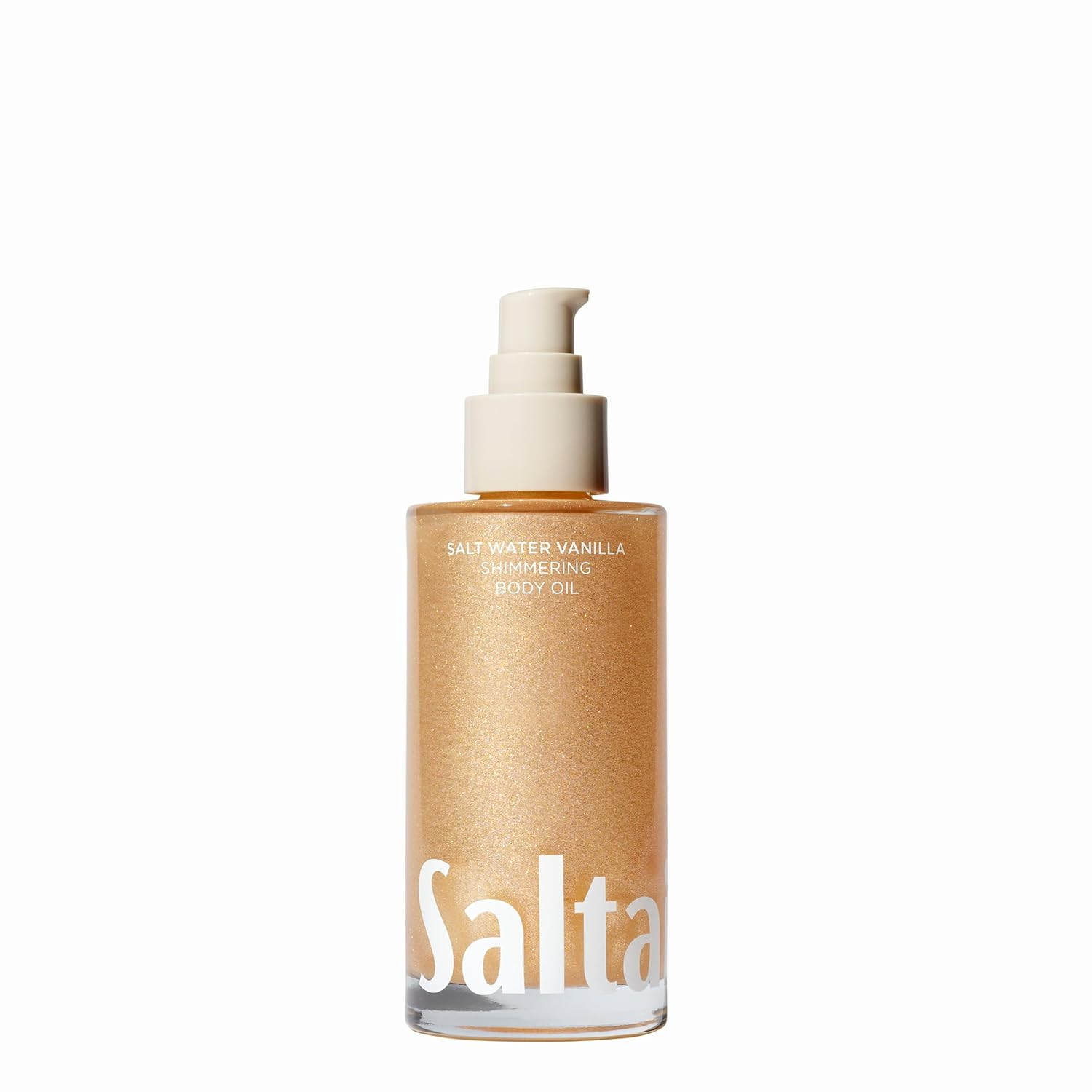Saltair Shimmering Body Oil – Scented Dry Oil Moisturizer with Light-Reflecting Pearl Pigments ... | Amazon (US)