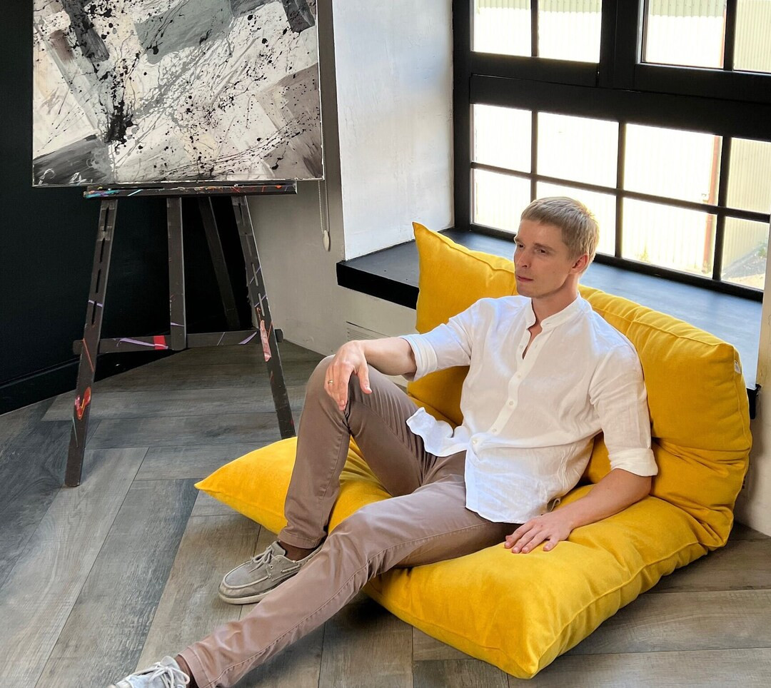 Giant Floor Seating Sofa Cushion Couch Custom Daybed - Etsy | Etsy (US)