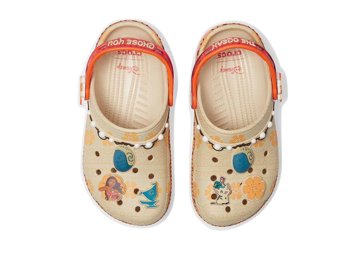 Crocs Unisex-Child Disney Moana Classic Clogs, Kids and Toddler Shoes | Amazon (US)