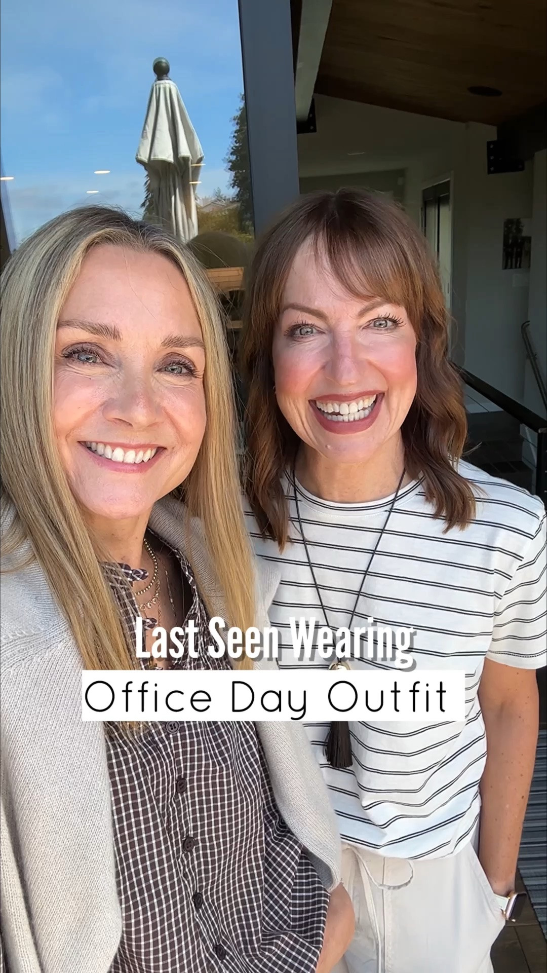 Comment SHOP for links!🛍️
Summer travel and family fun has taken up so much of our summer (as it should!), but we were finally together yesterday to catch up on life and create content! These were our outfits of the day! Our weather is often cool in the morning and hot in the afternoon, so Julie’s cute look with her brown gingham blouse is perfect for cooler morning temps, and my long shorts outfit with my favorite tassel necklace is perfect for the hot afternoon!😎 We have had to learn to dress in layers, that’s for sure!⛅️
How to Shop:
-Comment SHOP for links!
-Click the link in our bio to shop
-Watch our stories for links

Aritzia denim, Avara blouse, Madewell tee, tassel necklace, Splendid, long shorts, Dolce Vita, black sandals, Quince cashmere sweater

#LTKdayinmylife #LTKootd #LTKOver40