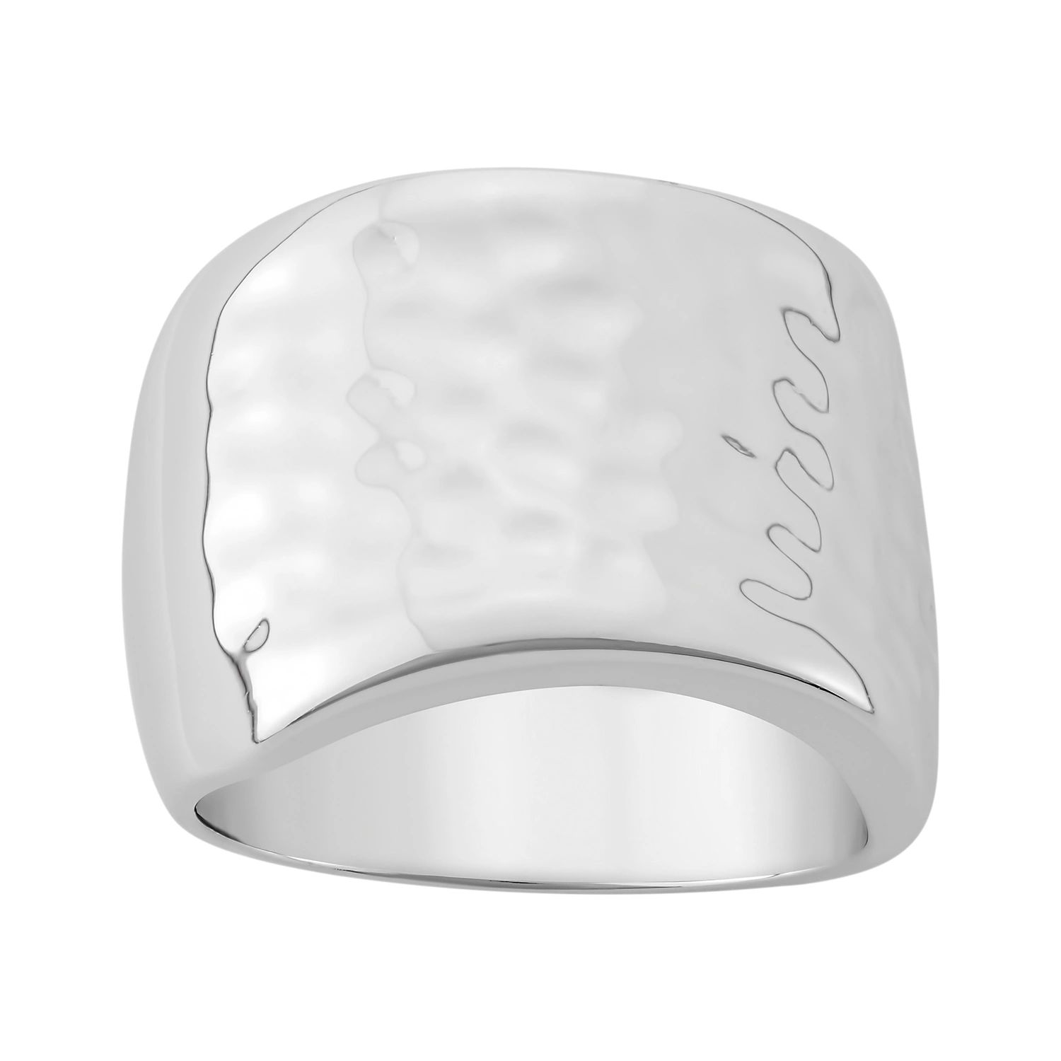 Sterling Silver Hammered Ring | Kohl's