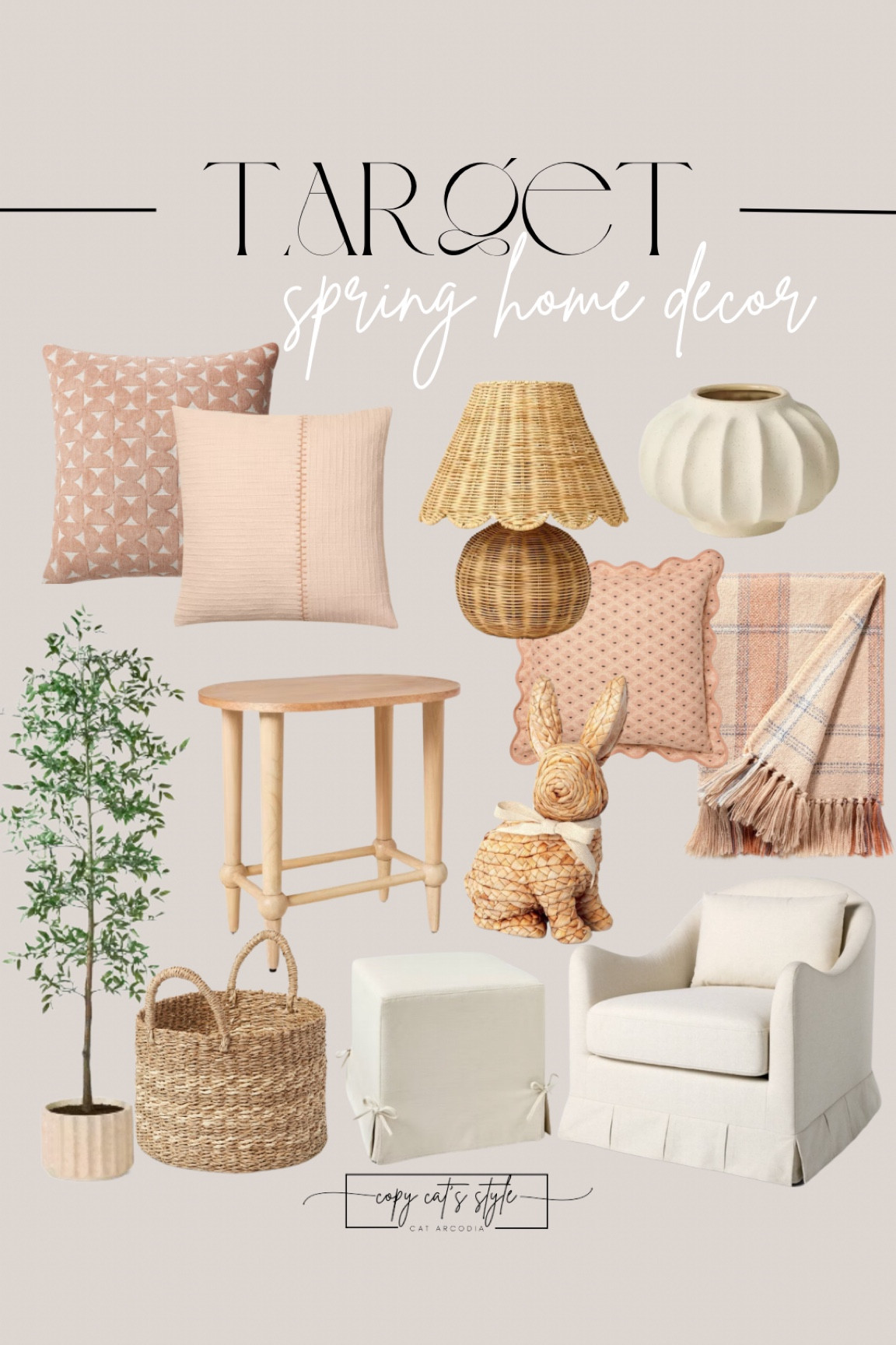 The cutest spring home finds from Target! Target spring home decor, beautiful pastel colors. 

#LTKSeasonal #LTKHome #LTKFindsUnder50