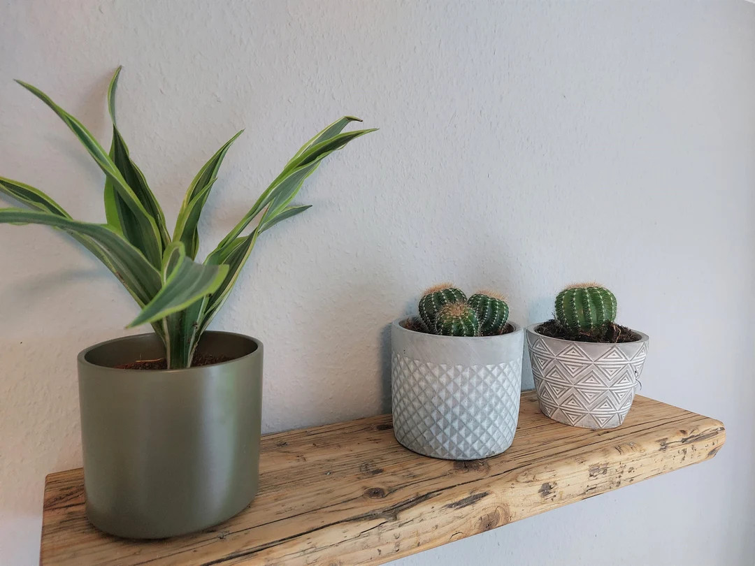 Wandregal Altholz schwebend Wandboard Rustikal Vintage Upcycling | Etsy (DACH)