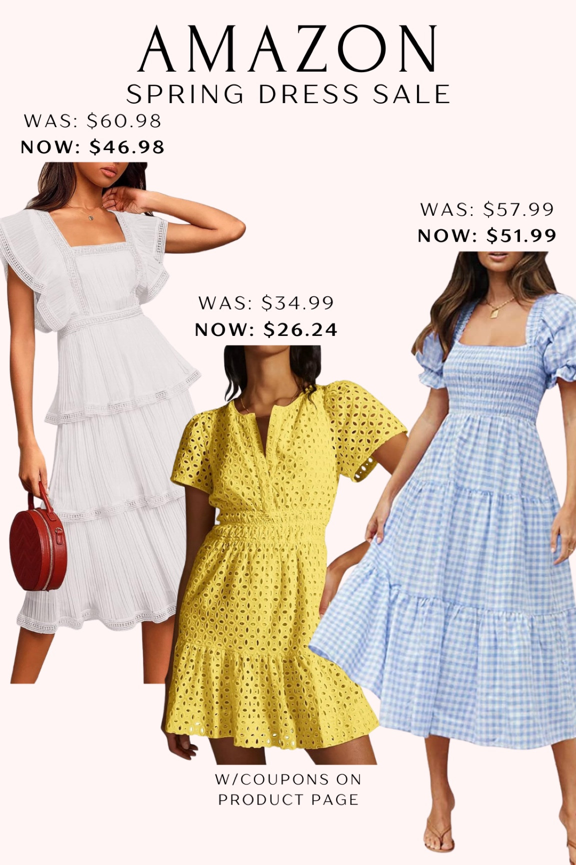Amazon Spring / Easter dresses on sale!

#LTKstyletip #LTKsalealert #LTKfindsunder100