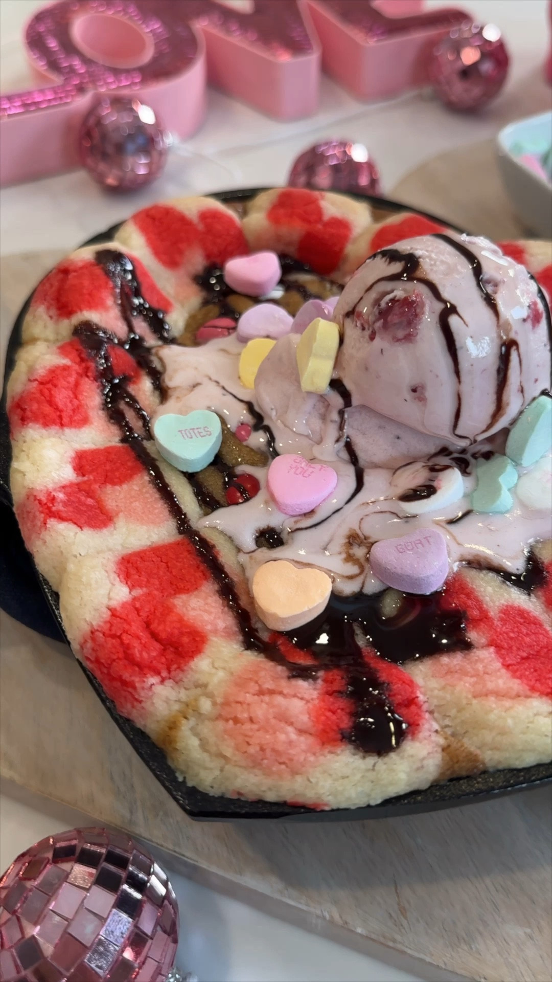 This Valentine’s Day Cookie Skillet is absolutely delicious and looks so cute thanks to this heart shaped cast iron skillet. ❤️ Linking that along with the other Valentine’s Day items in the video! My sweater is even on sale!  #valentinesday2024 #valentinesdaytreats #valentinesday

#LTKfamily #LTKhome #LTKSeasonal