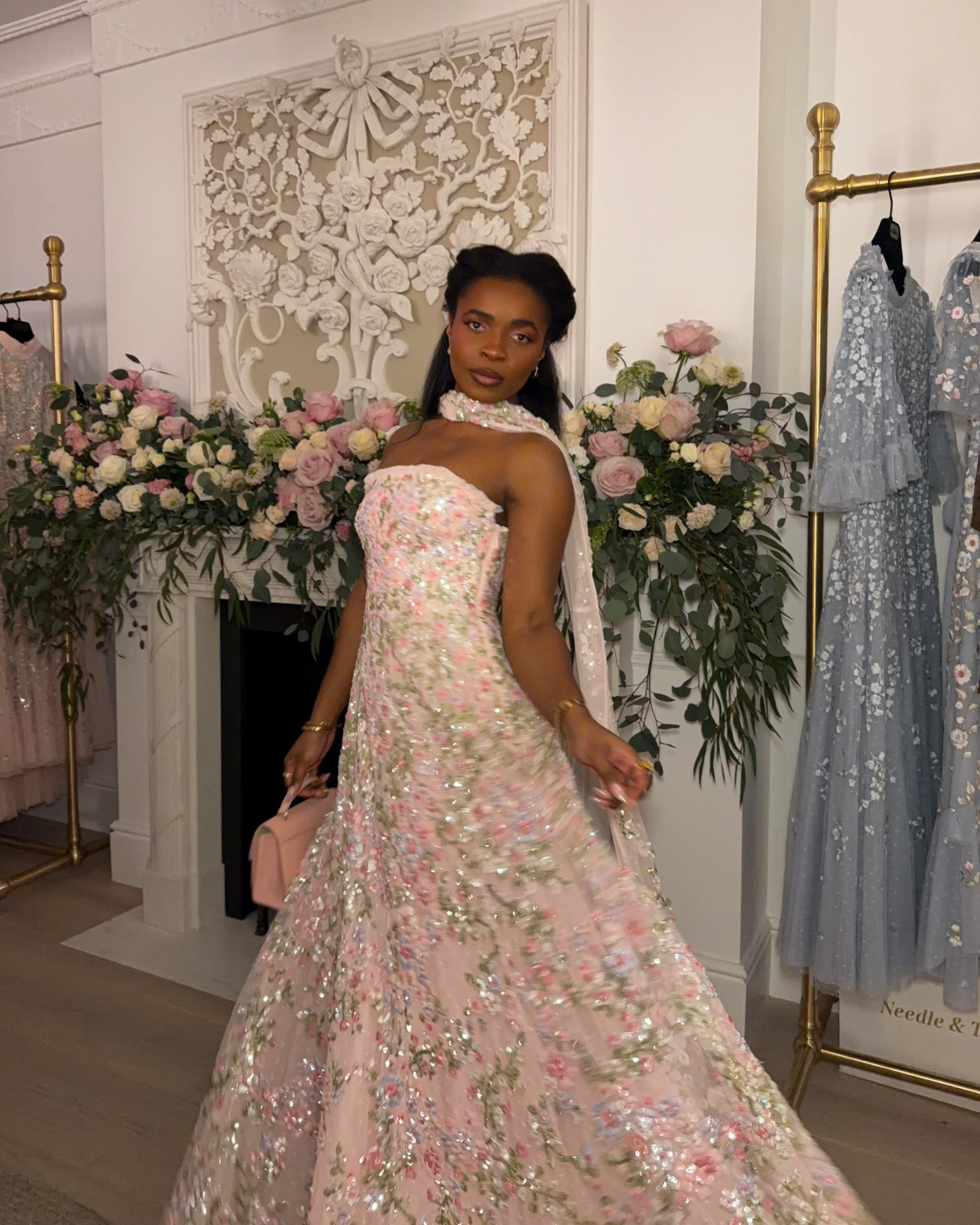 heaven is a place on earth with @needleandthreadlondon 🎀

congratulations @hannahcoffin and the Needle & Thread team on the opening of the Chelsea store! What a dream during London fashion week to welcome such a beautiful brand that makes everyone feel like a princess 💫

#springdress #blackgirlluxury #princessdress #weddingguestdress #romanticizeyourlife