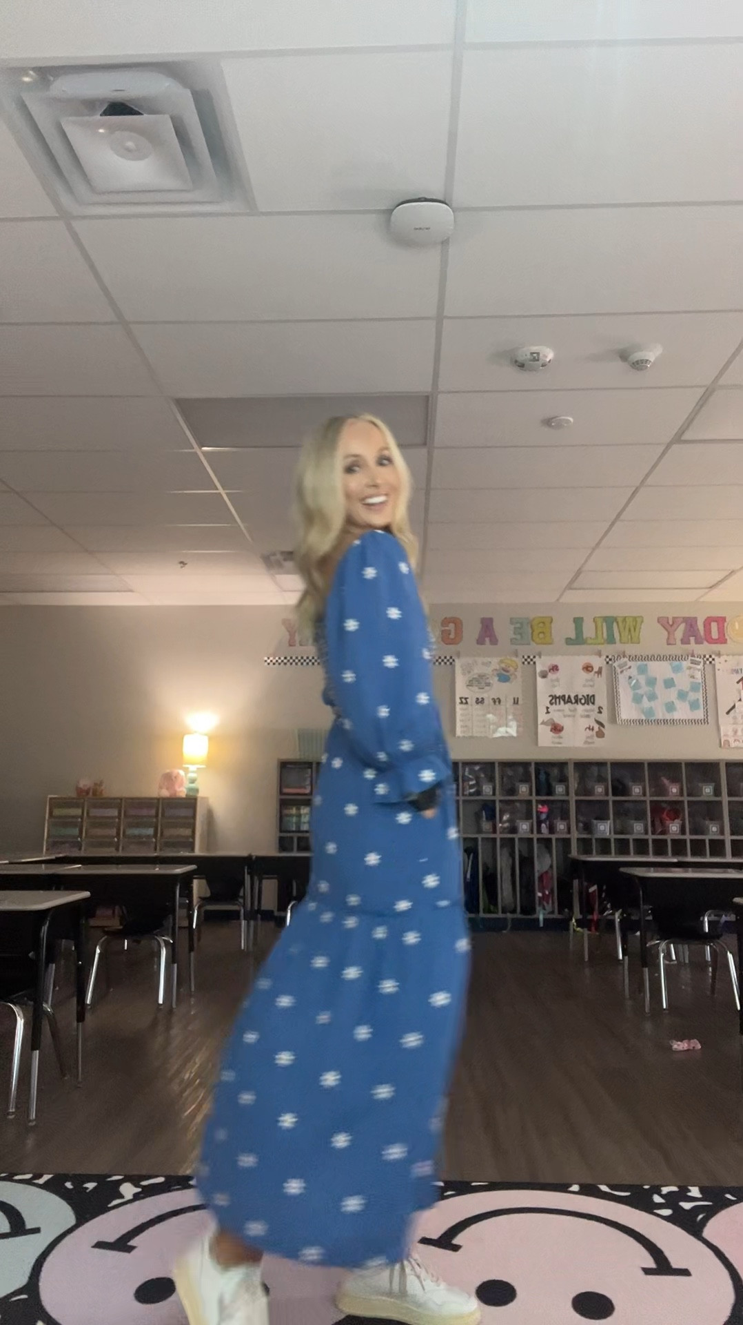 Today’s #teacheroutfit #teacherootd Wearing a small.
#workwear #dress #whitesneakers 

#LTKWorkwear