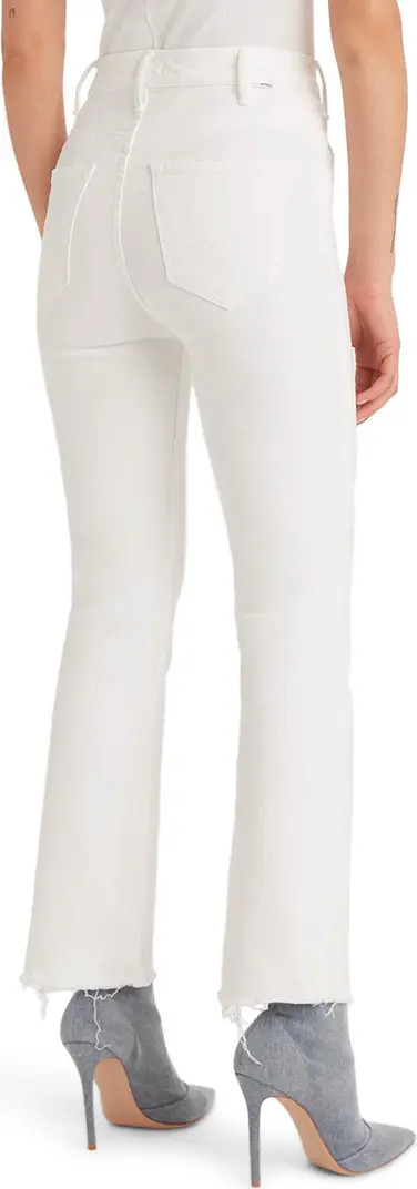 The Hustler High Waist Fray Hem Ankle Bootcut Jeans | Nordstrom