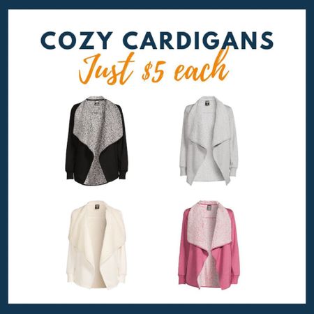 I cannot believe these cardigans are just $5 EACH!!! 😱🔥🤩 Hurry up and grab a few before they’re gone and be sure to size up…I just grabbed that super adorable pink one! 

#LTKsalealert #LTKstyletip #LTKFind