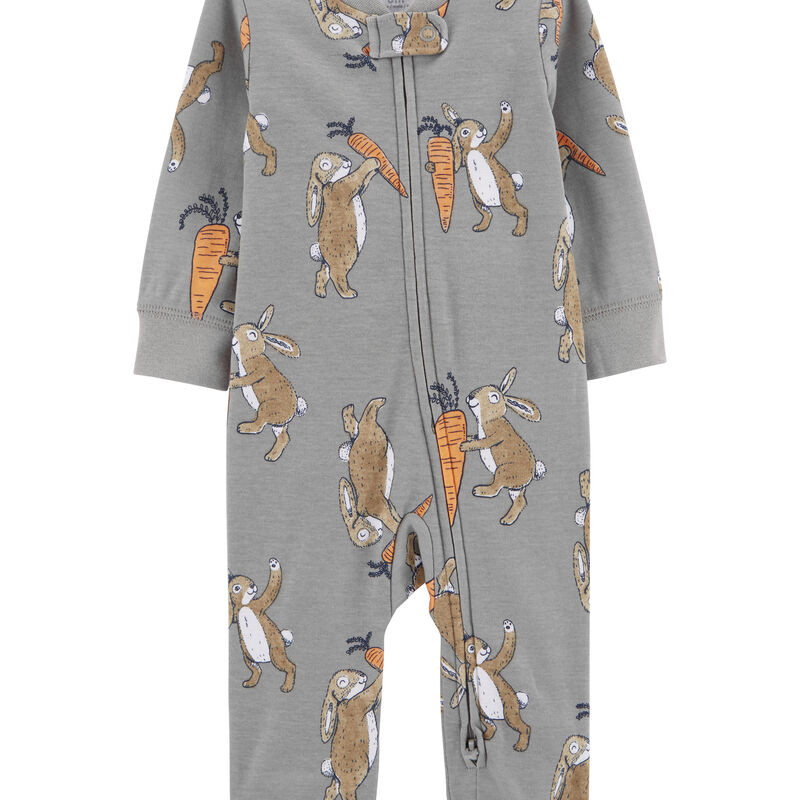 Easter Bunny 2-Way Zip Footless Sleep & Play | Carter's