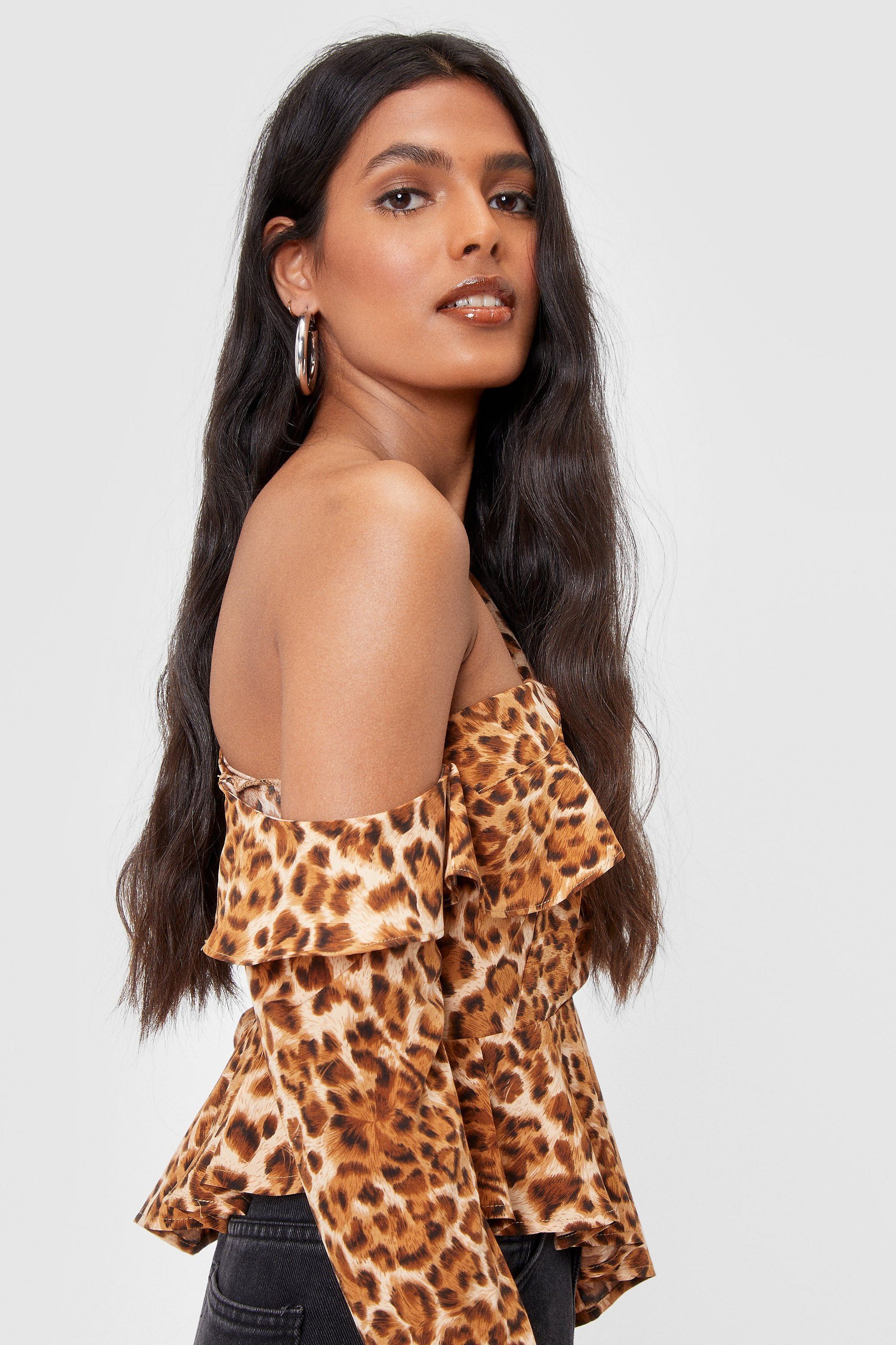 Wild We're Young One Shoulder Leopard Blouse | NastyGal (US & CA)