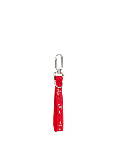 Wristlet Strap Keychain, Red, One Size - Women's Small Accessories - PINK | Victoria's Secret (US / CA )