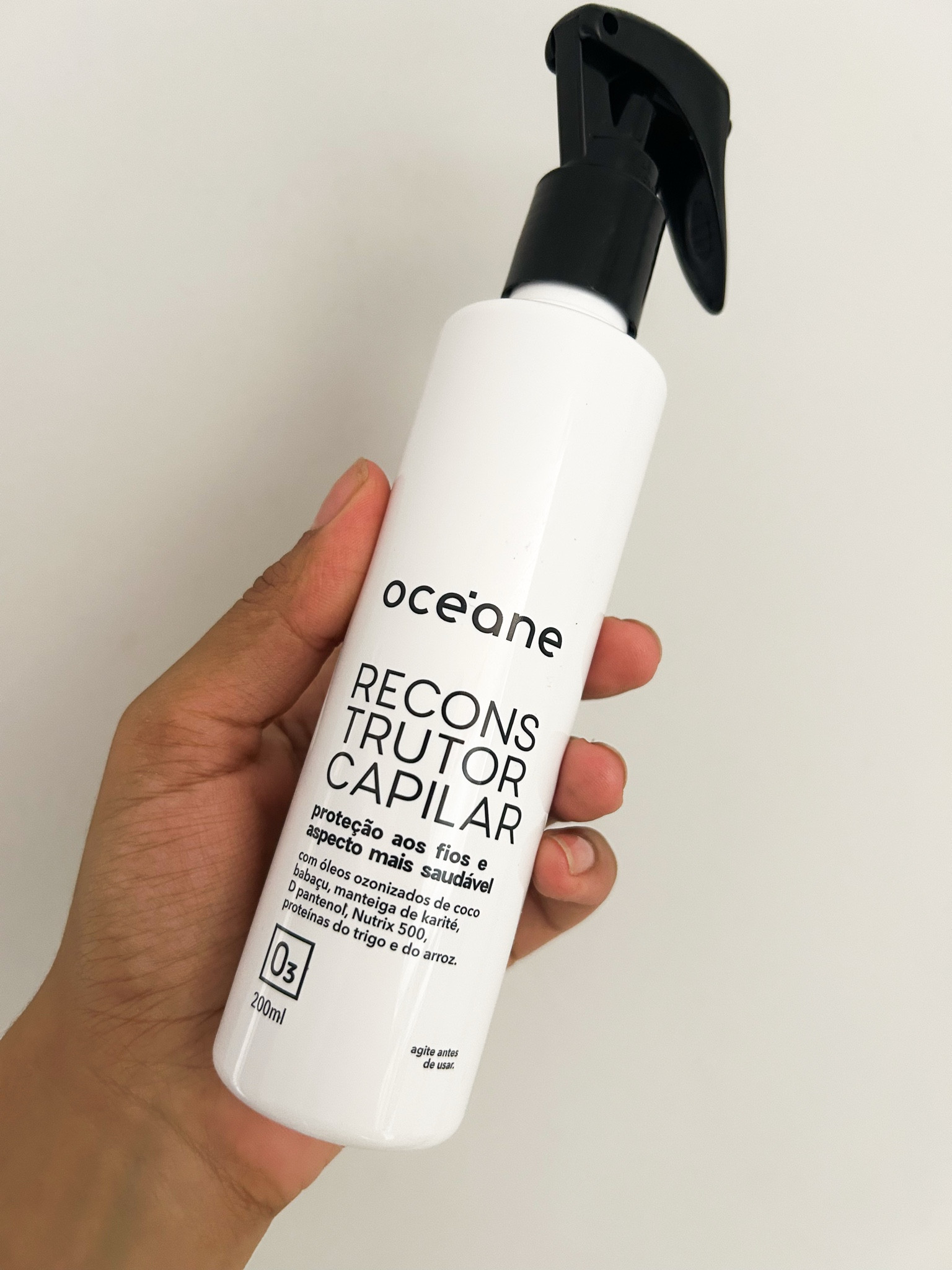 Este Reconstrutor Capilar recupera o aspecto saudável dos fios, possui em sua fórmula ativos que protegem dos danos causados por radicais livres, Óleos Ozonizados de Coco e Babaçu, Manteiga de Karite e D pantenol

#LTKbeleza #LTKbrasil