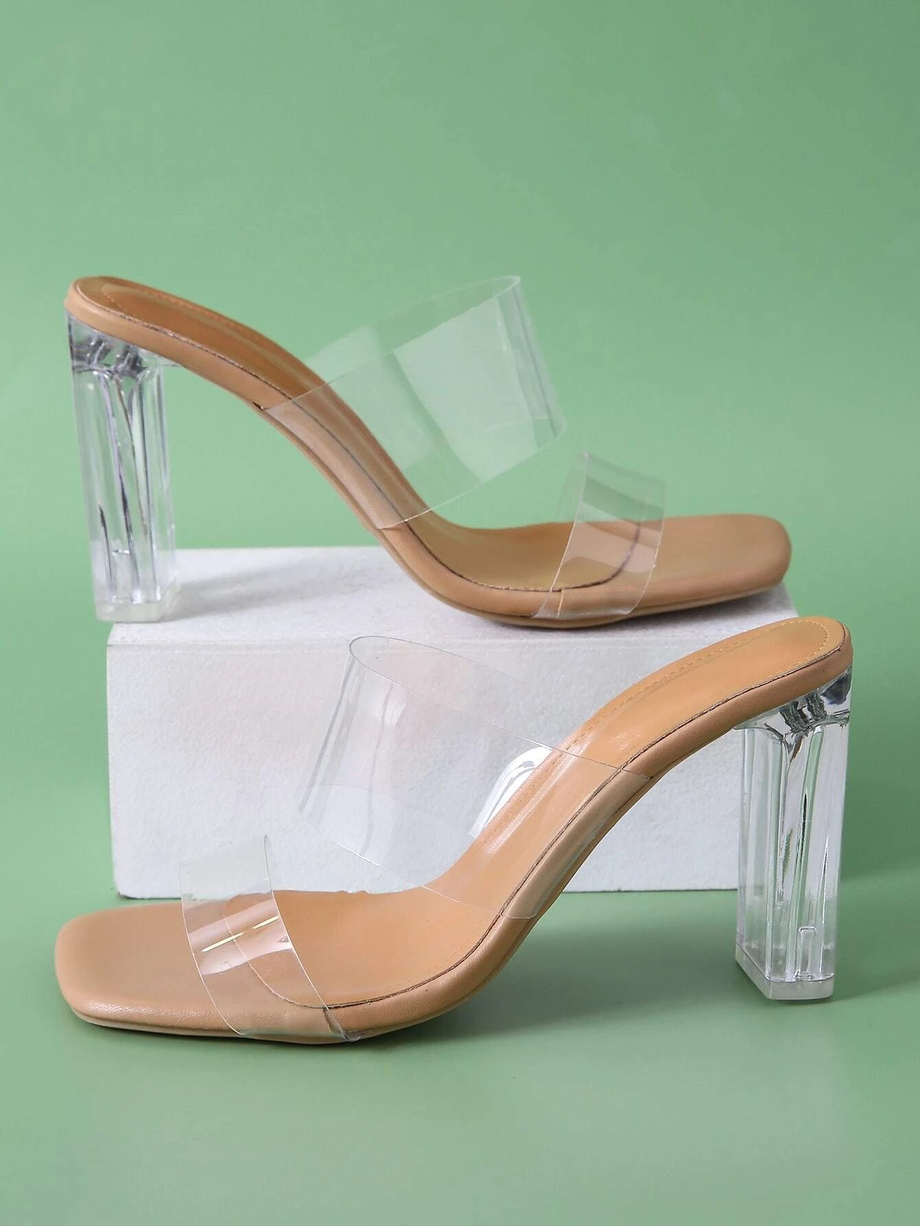 Clear Mule Sandals | SHEIN