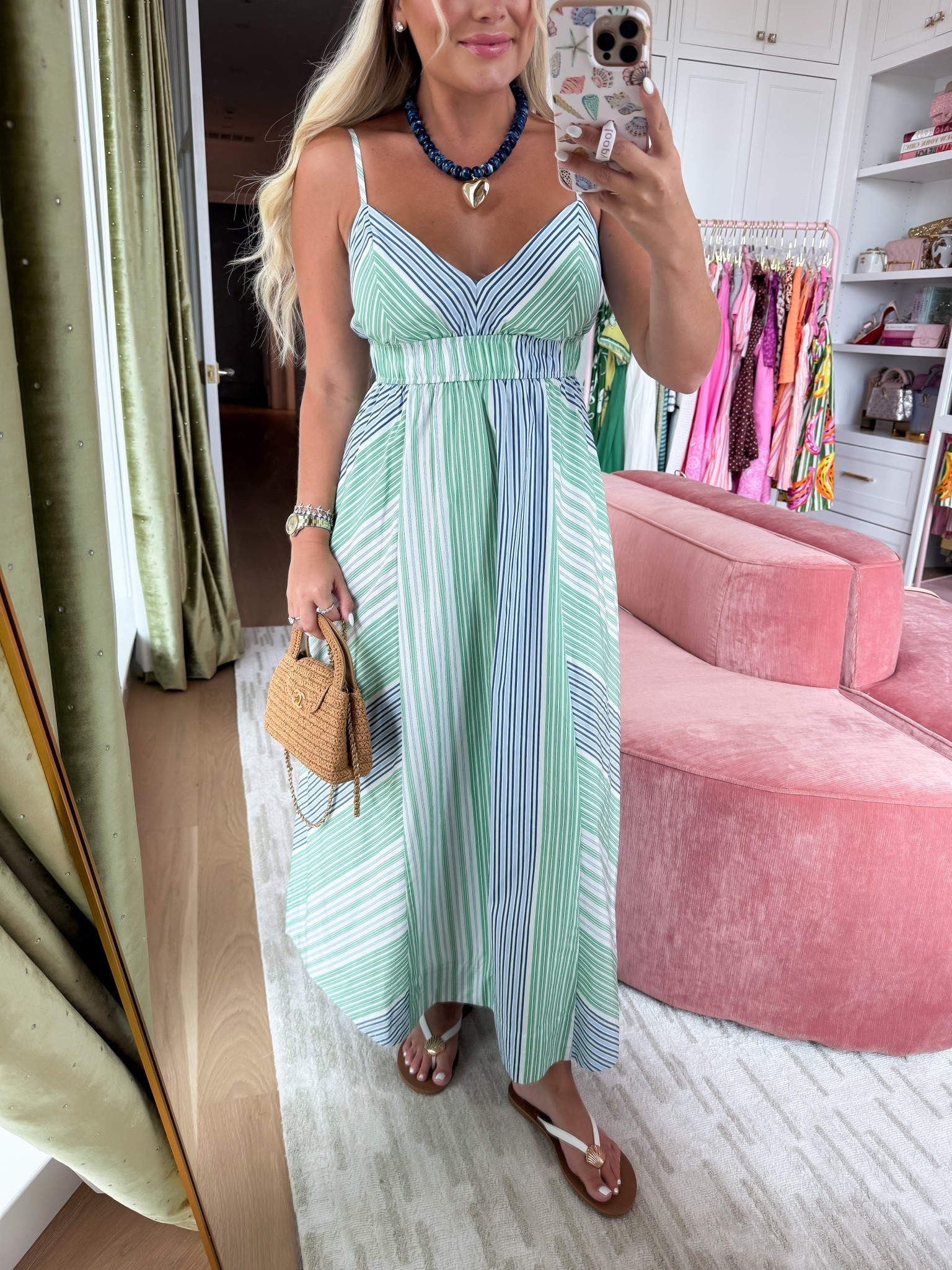 Love the green & blue stripes combo!

#LTKootd #LTKgrwm #LTKTravel
