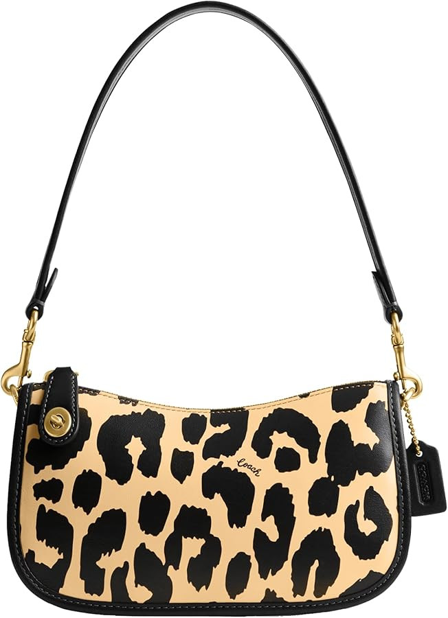 Coach Women's Leopard Print Swinger 20 Bag | Amazon (US)