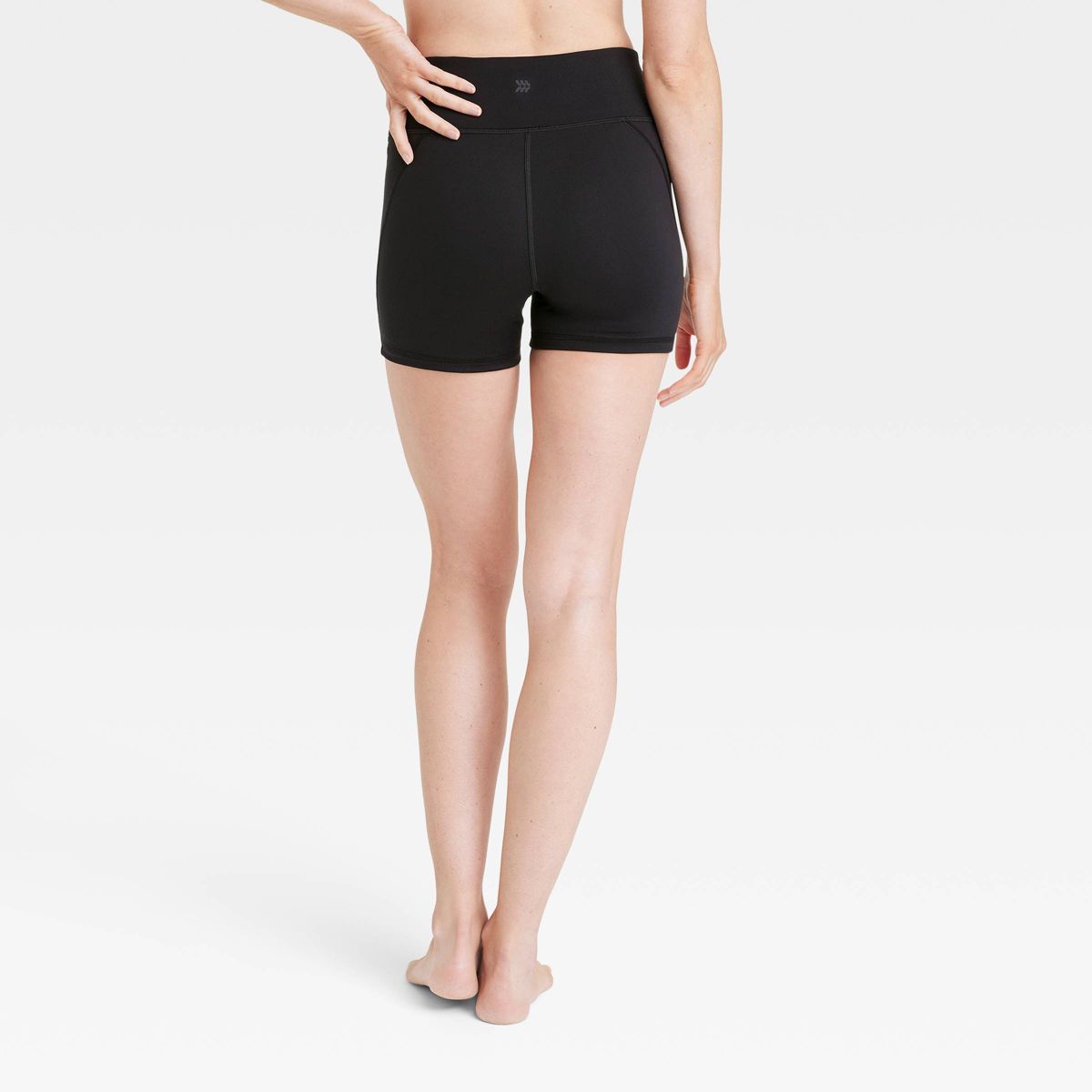 Women's Brushed Sculpt Mid-Rise Bike Shorts 4" - All In Motion™ | Target