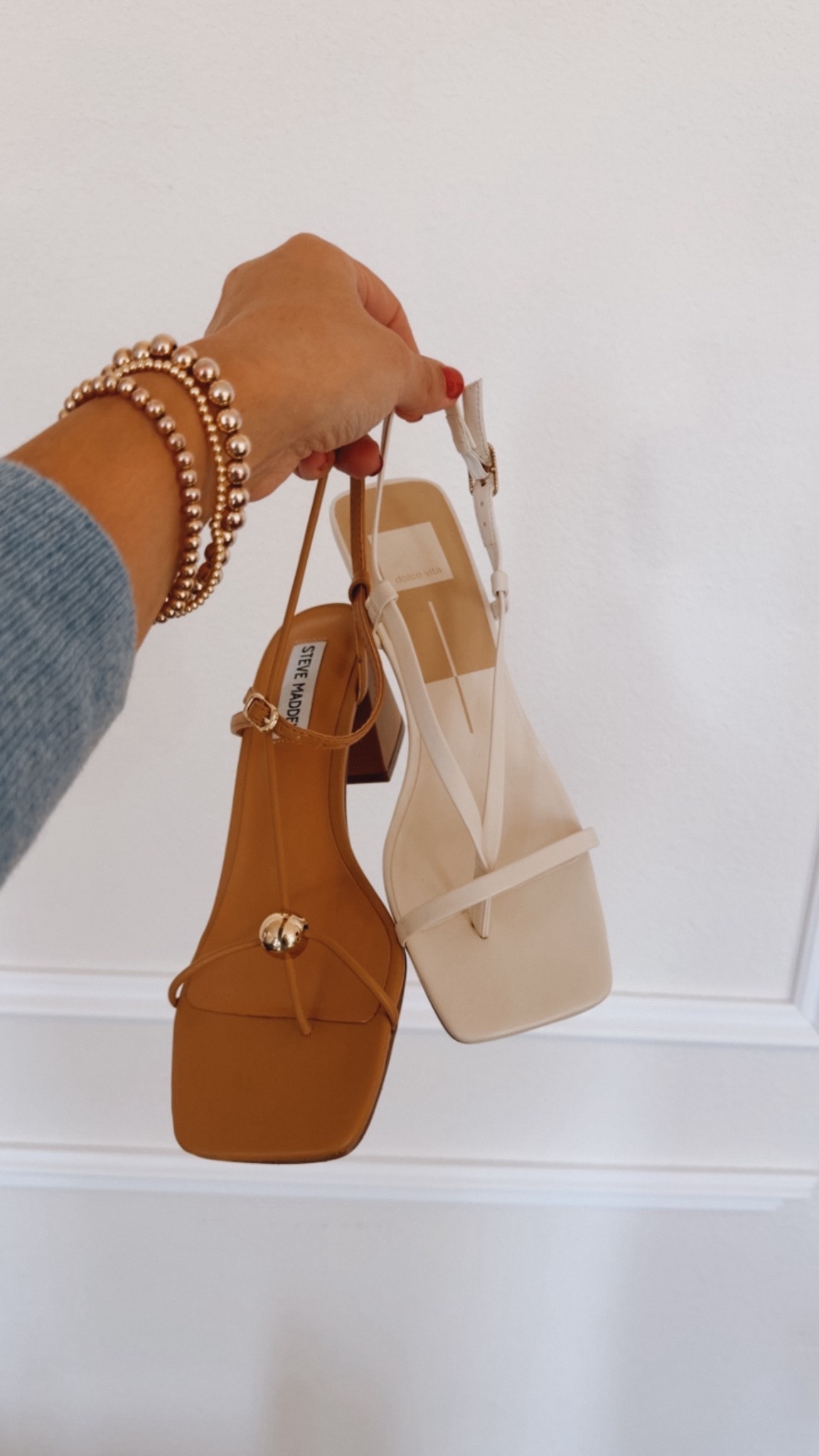 Sandals under $100⭐️ both fit TTS 

#LTKootd #LTKOver40