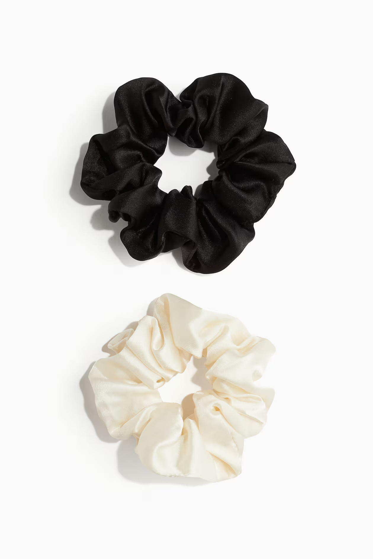 Set van 2 zijden scrunchies | H&M (DE, AT, CH, NL, FI)