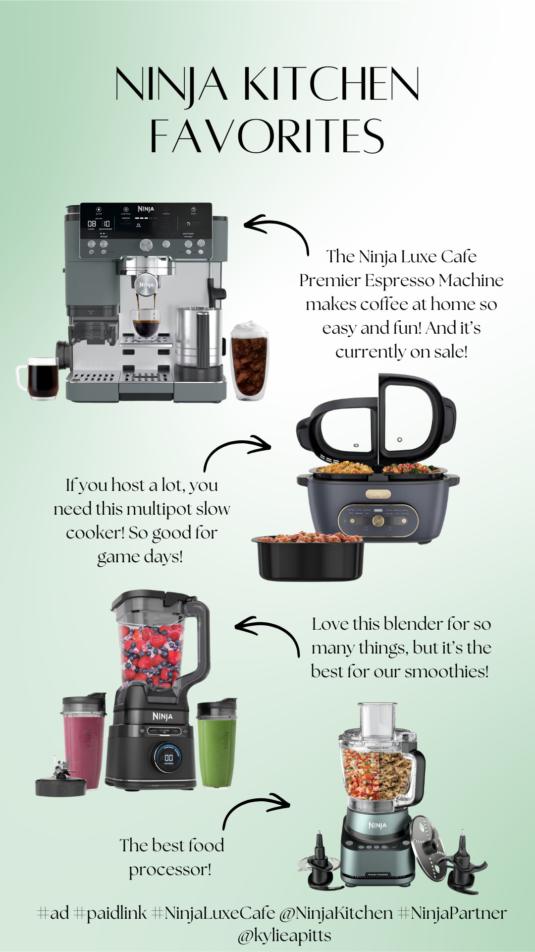 my espresso machine is on sale for Prime Day! The Ninja Luxe Cafe Premier Espresso Machine has been so fun to use and makes coffee at home so easy! You can make all kinds of drinks like espresso, cold brew, drip coffee, and even cold foam!   @NinjaKitchen 

 #Ad #PaidLink #NinjaLuxeCafe #NinjaPartner