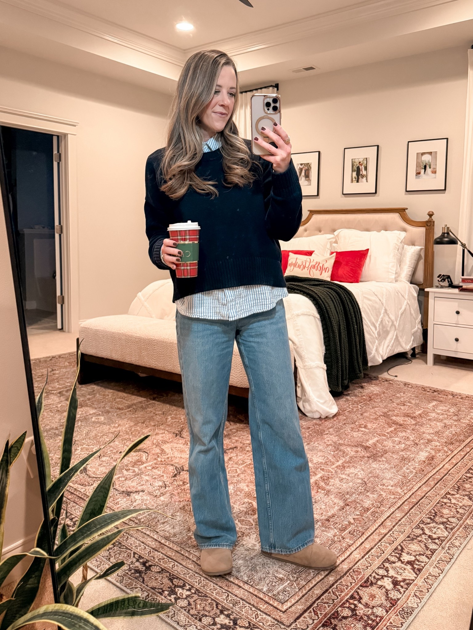 little preppy moment for today 💙
This blue cropped sweater is sold out but I’m linking similar options — perfect for layering over a striped button-down (wearing a small).
Jeans are the Abercrombie high-rise loose jeans (TTS) and one of my favorite fits for everyday wear.

INFG-25SIMPLYCHICMAMA10 for 10% off your first order).

#LTKWinterStyle #AbercrombieStyle #ClassicStyle #PreppyOutfit #CapsuleWardrobe #QuietLuxury #WinterOOTD #EverydayStyle #MomStyle #LayeredLook #LinenAndLightCo

#LTKWorkwear #LTKFindsUnder100 #LTKootd