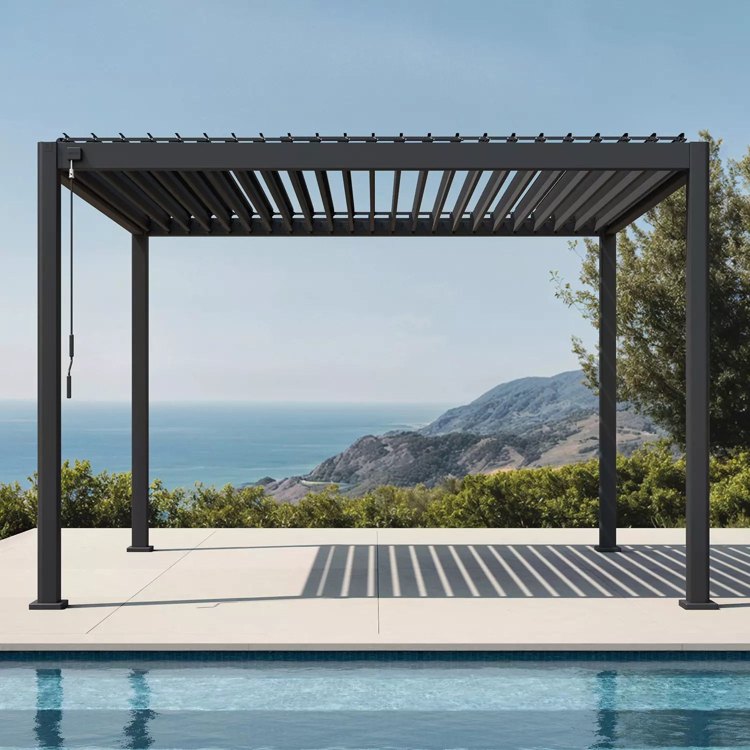Mirador 10' x 12' 111SR Louvered Pergola | Sam's Club