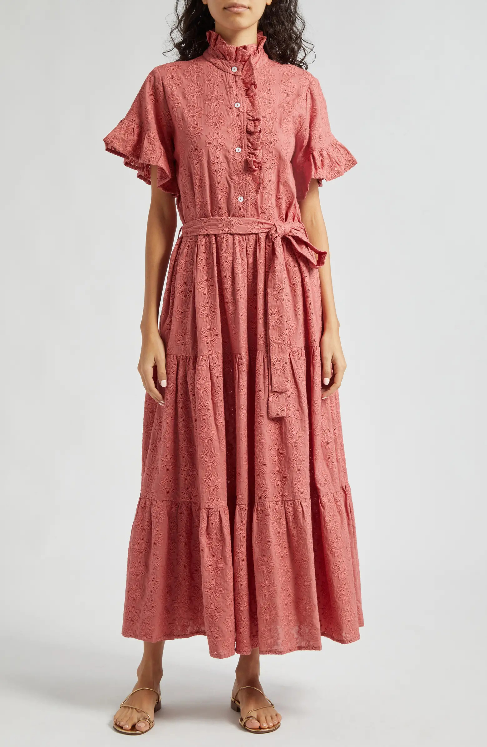 Victoria Ruffle Front Dress | Nordstrom