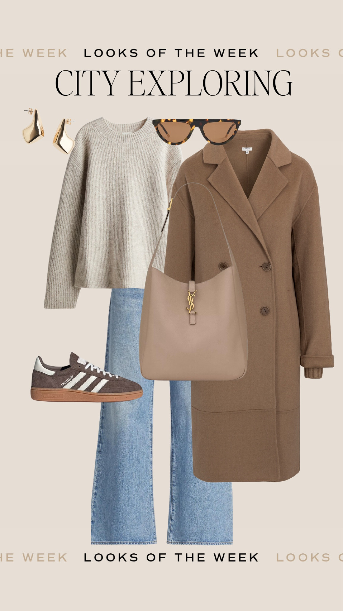 Casual fall outfit. Love this soft wool coatt