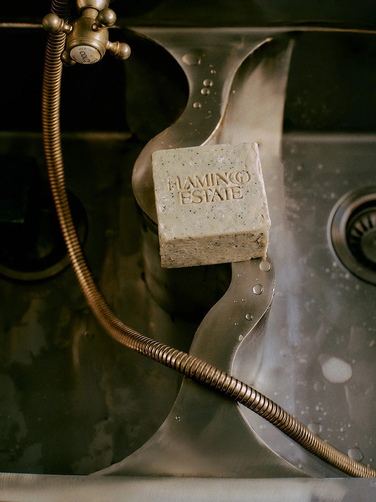 Exfoliating Peppermint Soap Brick | Flamingo Estate