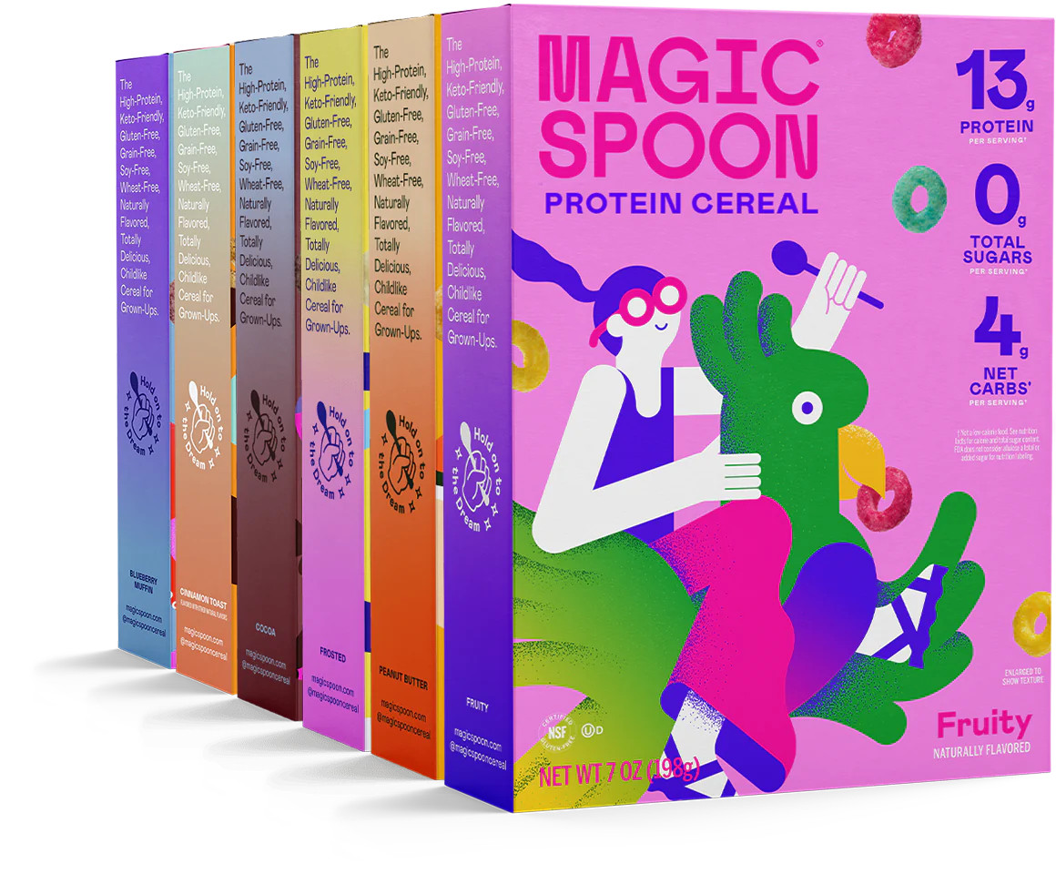 Variety 6 - 1 case (6 boxes) | Magic Spoon