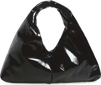 KASSL Small Anchor Lacquered Hobo Bag | Nordstrom | Nordstrom