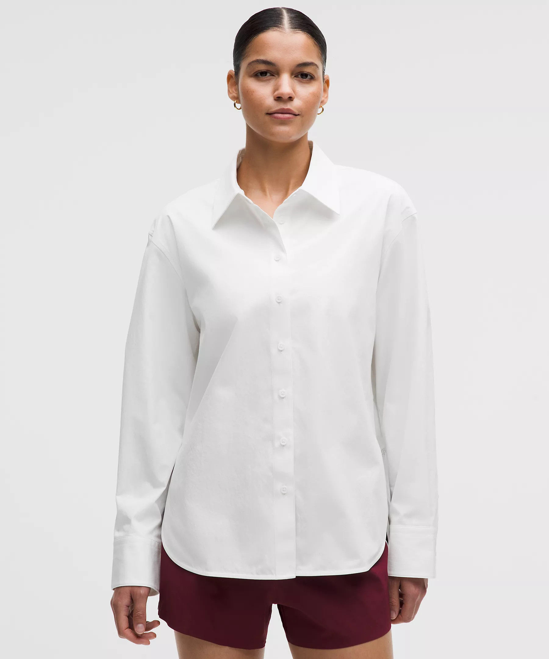 Woven Relaxed-Fit Button-Up Shirt | Lululemon (US)