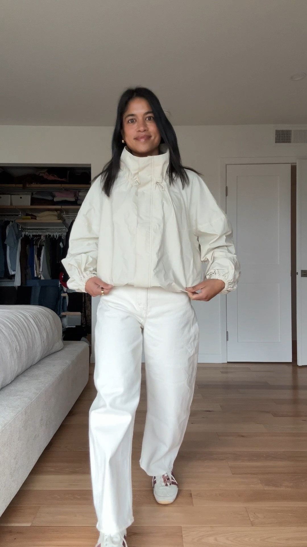 Love a funnel neck! Linked some similar options for spring! 

#LTKPetite #LTKSpringSale #LTKootd