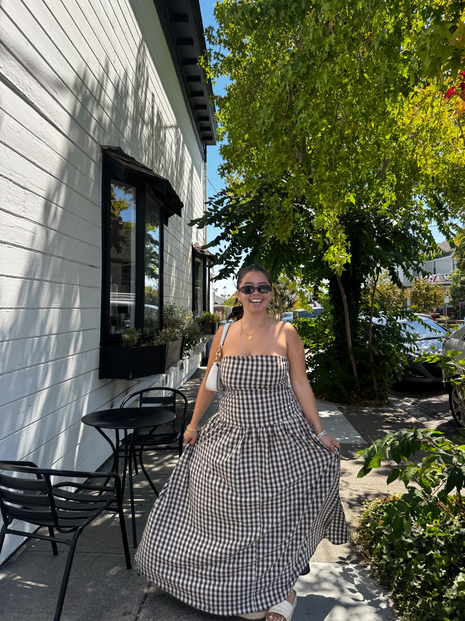 fall gingham dress 🤎

#LTKStyleTip #LTKMidsize #LTKFindsUnder50