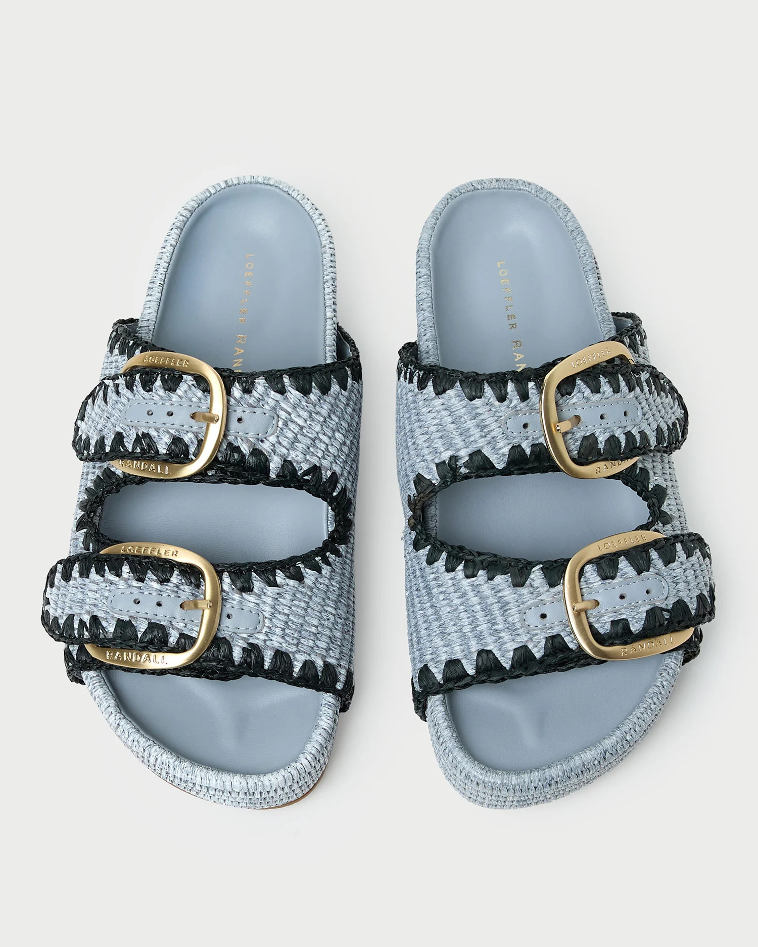 Nico Blue Two\u2212Band Sandal | Loeffler Randall