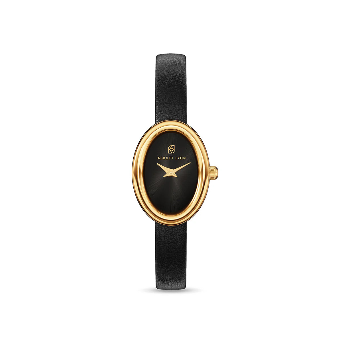 Monroe Black Leather Watch | Abbott Lyon