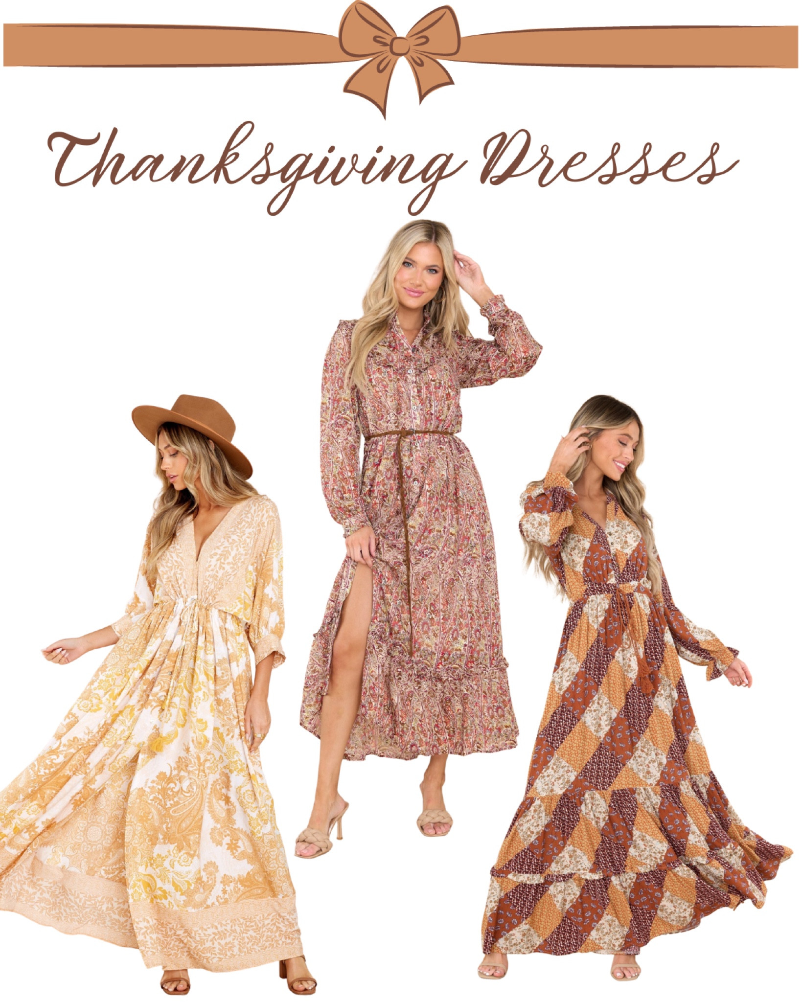 Thanksgiving outfit
Dress
Fall outfit 
Brown dress
Thanksgiving dress
Holiday outfit
Midi dress 
Autumn
#thanksgiving #thanksgivingdress

#LTKunder100 #LTKSeasonal #LTKHoliday