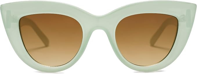 SOJOS Retro Small Vintage Cateye Sunglasses for Women Cute Fashion UV400 Sunnies SJ2939 | Amazon (US)