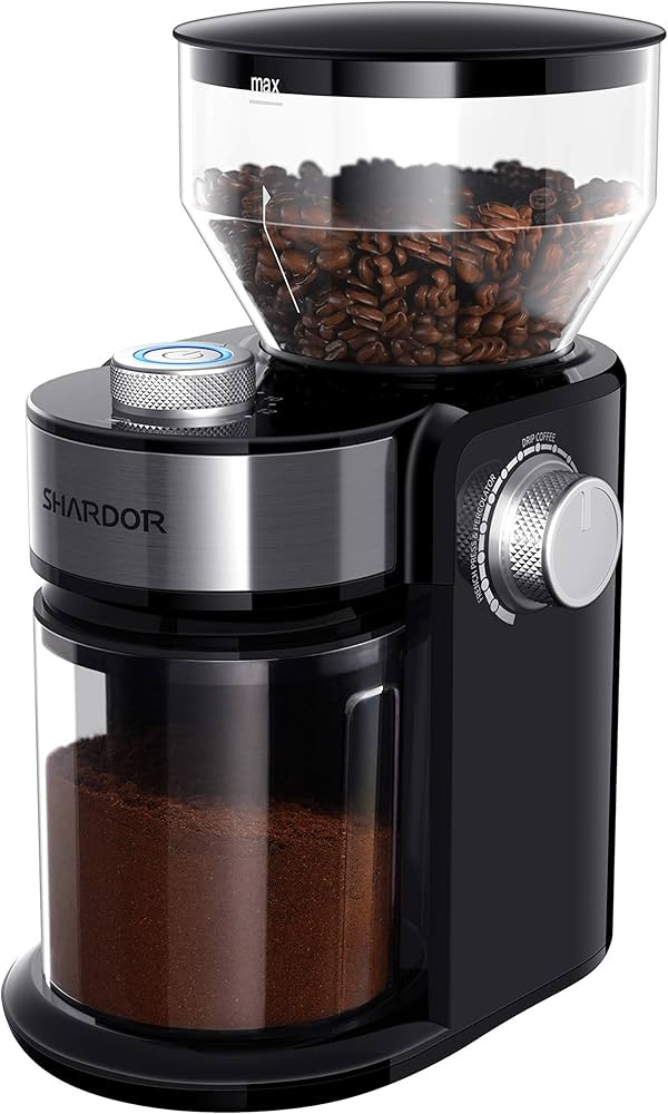 SHARDOR Electric Burr Coffee Grinder 2.0, Adjustable Burr Mill with 16 Precise Grind Setting for ... | Amazon (US)
