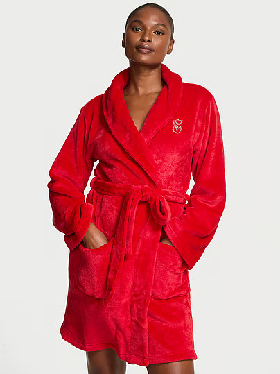 Cozy Plush Robe, Red, Xs/S - Women's Robes - Victoria's Secret | Victoria's Secret (US / CA )