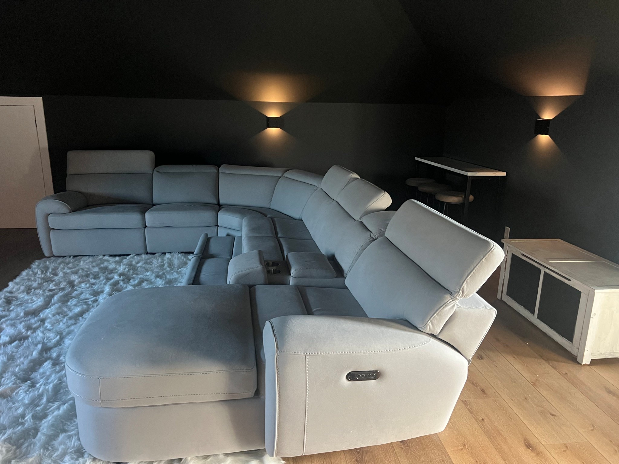 Movie room coming along 

#LTKHome #LTKSaleAlert