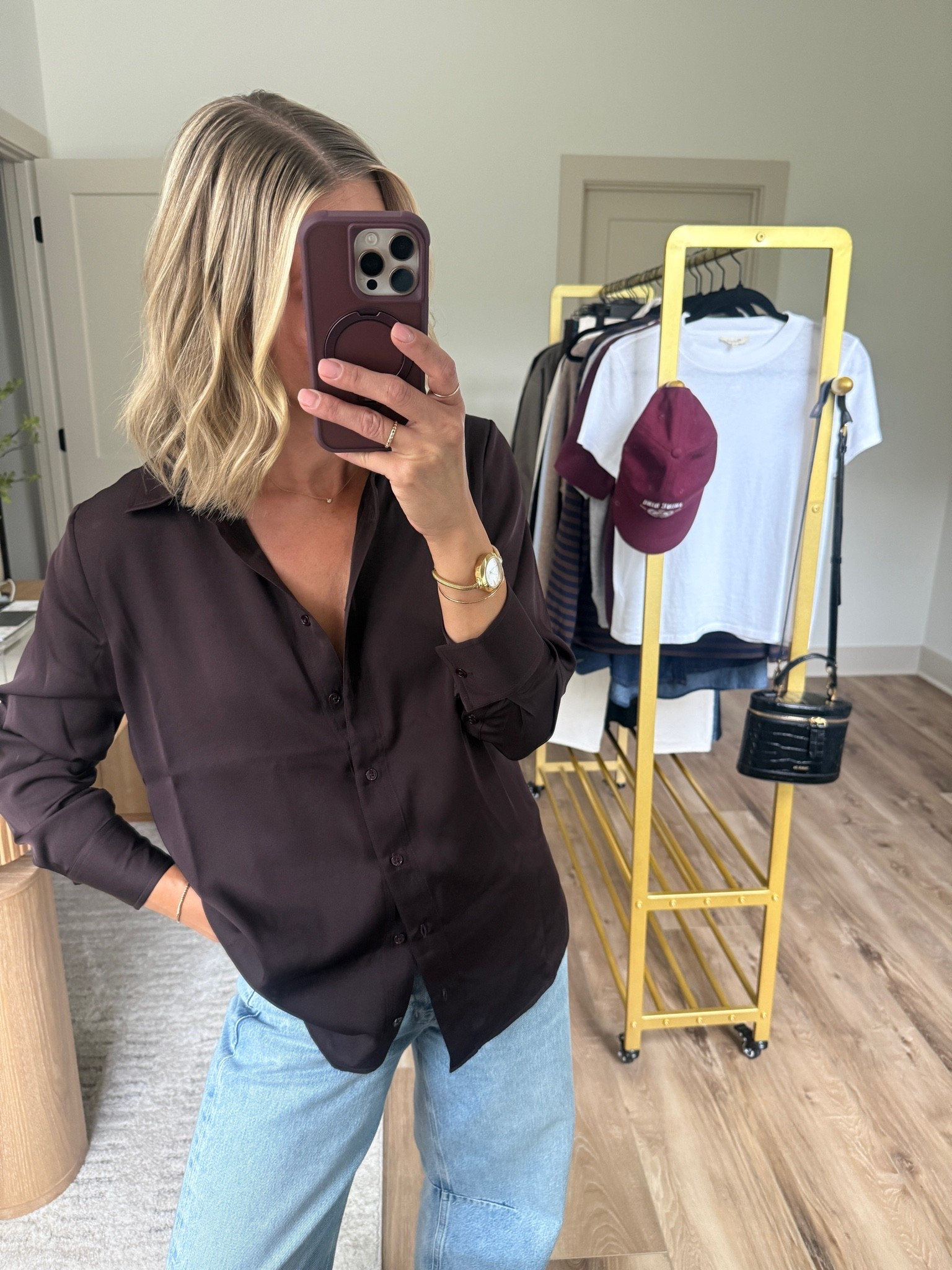 Wearing medium (classic fit, sized up for  relaxed fit)

#LTKOver40 #LTKootd #LTKSeasonal