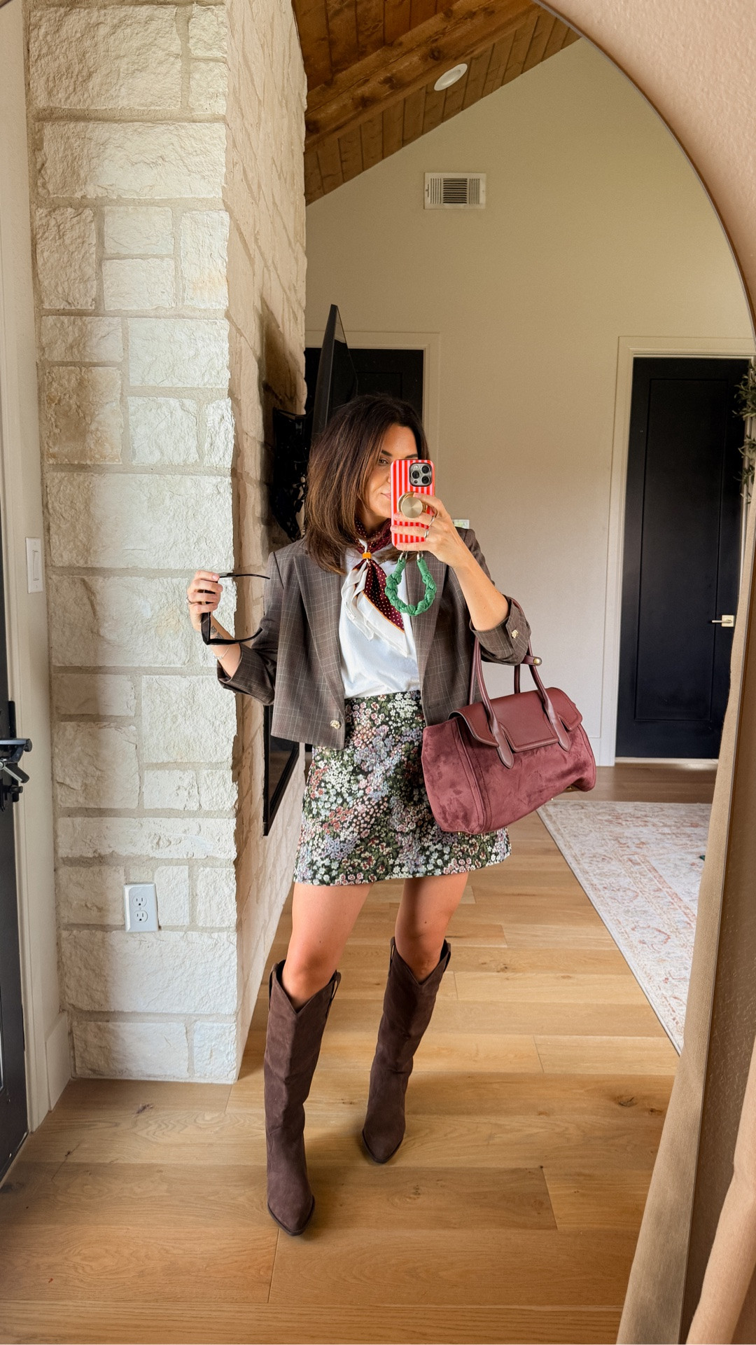 Some of my Walmart pieces that trickled in from my big order. 
Jeans: true to size (wearing a 10)
Dress: size medium
Skirt: size 10

#LTKootd #LTKOver40 #LTKMidsize